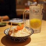 Sushi Kaki Kawasaki Sushi Ebisu Nakamise Doori - 「やみつきほぼカニサラダ」