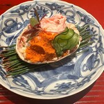 おおたに - せいこ蟹の甲羅盛り　土佐酢