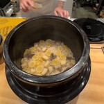 おおたに - 鮑と銀杏の炊き込みご飯