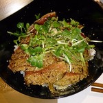 北新地　桔梗 - 殿ランチのステーキ丼