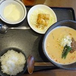 ラーメン 申家 - 極坦々麺セット