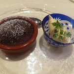 VIA Brianza - チョコムース　と　栗アイス