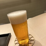 東桜 あんどう - 生ビールで乾杯‼️