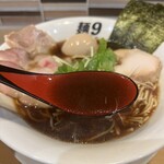 鶏そば 麺9 - 特製醤油そば