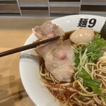 鶏そば 麺9 - 特製醤油そば