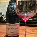 蒼 - お酒⑦ドメーヌ・フィリップ・シャルロパン・パリゾ・マジ・シャンベルタン2010(赤ワイン、フランス、ブルゴーニュ)
      葡萄品種:ピノ・ノワール100%