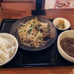 幸楽苑 - 野菜炒めのみのＡセット　930円ならまず食わない