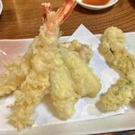 海鮮うまいもんや浜海道 - 天ぷら盛り