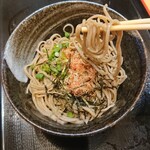 Okuizumo Sobadokoro Ippuku - 麺のリフトアップ