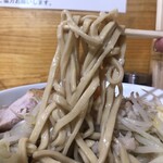 麺処 マゼル - 平麺太麺