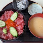 食事処 伸光 - なかおち丼　1500円