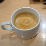 回転寿司　すし丸 - 平日ランチタイムのサービスコーヒー