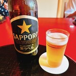 Kyouryourikinobu - 瓶ビール（サッポロ黒ラベル）