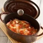 Cocotte rice with salmon and salmon roe available for 2 people or more