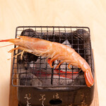 Sushi Robata Hachijou - 大海老の塩焼き