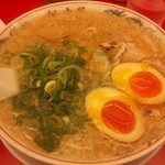 ラーメン魁力屋 - 特製醤油味玉ラーメン（並）￥７５０