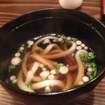 羅布乃瑠 沙羅英慕 - ミニうどん　定食についている味噌汁を変更してもらえる