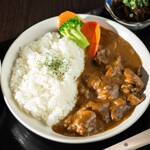 Motobu beef tendon curry