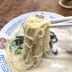 博多元気一杯!! - 芯を感じるのとは違う、喉越し良い細麺！