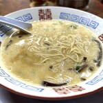 博多元気一杯!! - カレー豚骨ラーメン＝＋