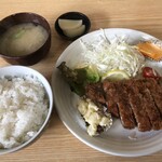 Oshokujidokoro Takagi - カツ定食（700円）