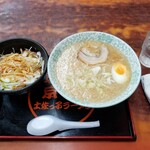 環七土佐っ子ラーメン - セットB。