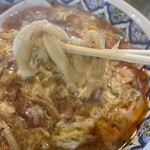 中国ラーメン 揚州商人 - 極太麺