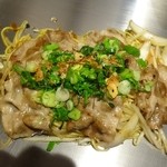 鉄板焼物　やちむん - あぐー豚塩焼きそば