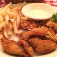 グランド・セントラル・オイスターバー&レストラン 品川店 - 牡蠣フライハーフ＆ハーフ♪