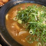 ちょぼや - ネギ満載。麺は柔らかく、汁は出汁が効いてます。