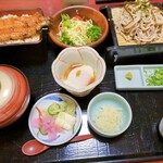 東家 - うなぎとそばの定食