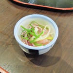 奥出雲 そば処 一福 - セットに付く一品