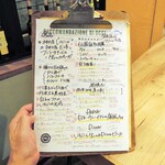 ミアスタンド - メニュー