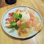 ミアスタンド - イチジクと生ハムのカプレーゼ