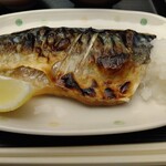 Kunidaya - 鯖塩焼定食 950円 大盛無料