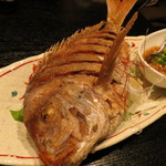 魚んと - 【再訪7】小鯛唐揚げ