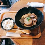 筥崎鳩太郎商店 - 鳩太郎ポルチーニおでんランチ