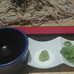 海鮮原始焼 ろば炭魚 - 〆のお蕎麦〜信州蕎麦、丁度良い量の美味しいお蕎麦がお腹にフィットする〜♡