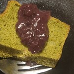 海鮮原始焼 ろば炭魚 - シフォンケーキ〜ほど良い甘みのシフォンにほど良い甘みの餡にほっこり〜♡