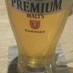 海鮮原始焼 ろば炭魚 - プレモルで乾杯〜