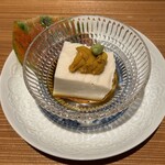 夢窓庵 - 豆腐と蒸しうに