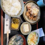 味楽 - とり唐揚げ(おろしポン酢)900円