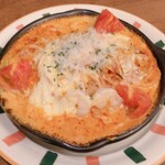 マンママリー - あつあつ焼きチーズシーフードパスタ