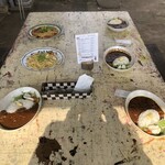 カフェ ソレイユ - 料理写真:カレーも味見したけどスパイシーで美味しかったです♪