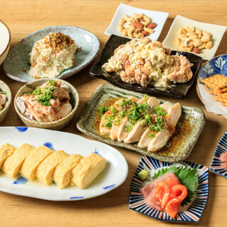 Enjoy the night at a private Izakaya (Japanese-style bar) ◆ Homemade dishes and about 60 types of drinks available