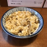 仙台中華そば 銘店嘉一 国分町店 - 鶏飯アップ
