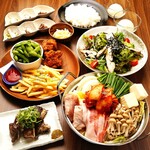 炭火と笑いの台所 とりすけ 難波本店 - ご宴会に！【キムチ鍋コース】