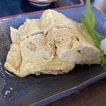 Ishiusubiki Teuchi Soba Fujimoto - 出汁巻たまご