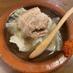 Stand Nishiki - 塩角煮　スープが美味しい