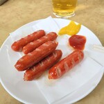 信濃路 - 赤ウインナー揚げ